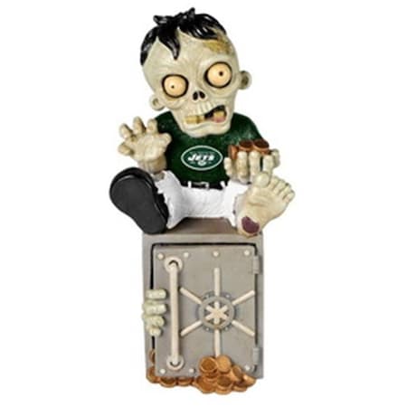 New York Jets Zombie Figurine Bank